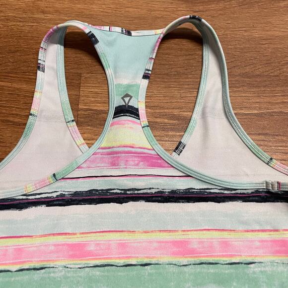 Ivivva Lululemon 2PC Set Girls Athletic Workout Tank Top Sports Bra Size 14 - Picture 5 of 12